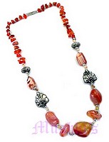 Indian ethnic necklace - click here for large view